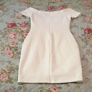 lulu’s white body con dress